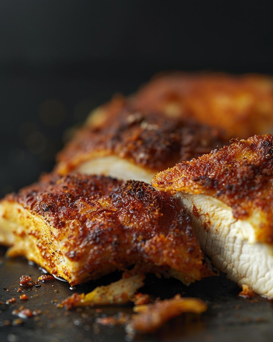Serving and Storing Homemade Popeyes Blackened Chicken