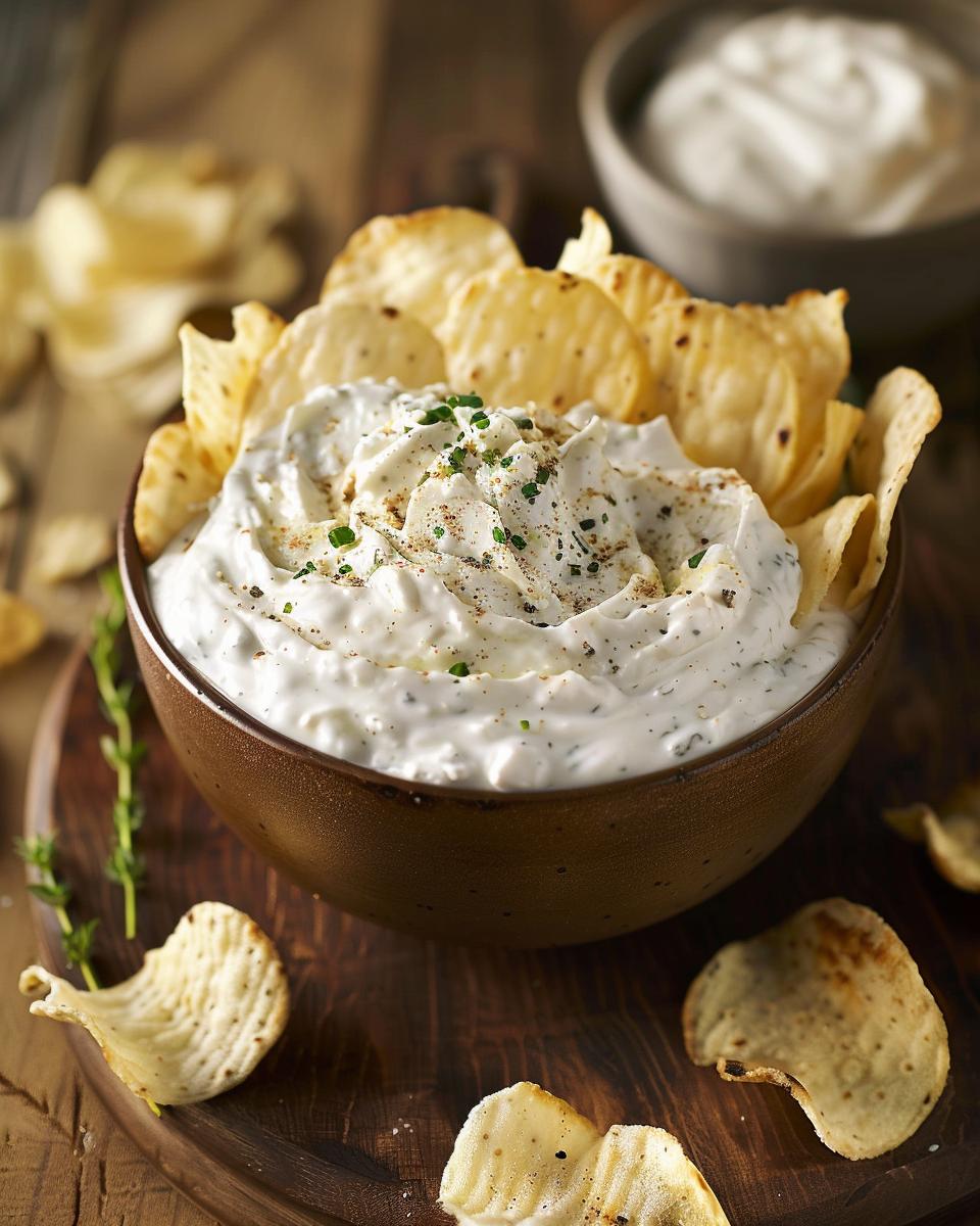 Serving and Storing Lawson's Chip Dip