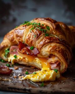 "Step-by-step suprême croissant recipe demonstration by an expert baker."