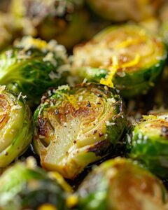 "Chef preparing red lobster brussels sprout recipe in a modern kitchen."