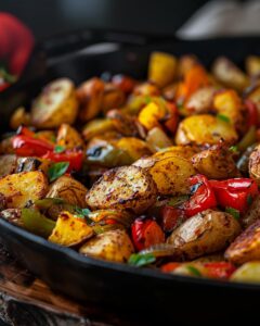 "Step-by-step guide to making First Watch Farmhouse Hash recipe at home."