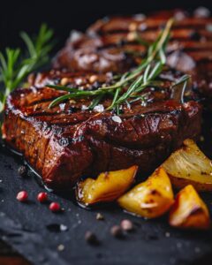 "Step-by-step Houston Hawaiian ribeye recipe, perfect for any home cook to master."