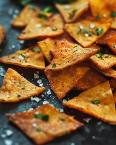 "Easy cava pita chips copycat recipe steps, showing accessibility and preparation for all."