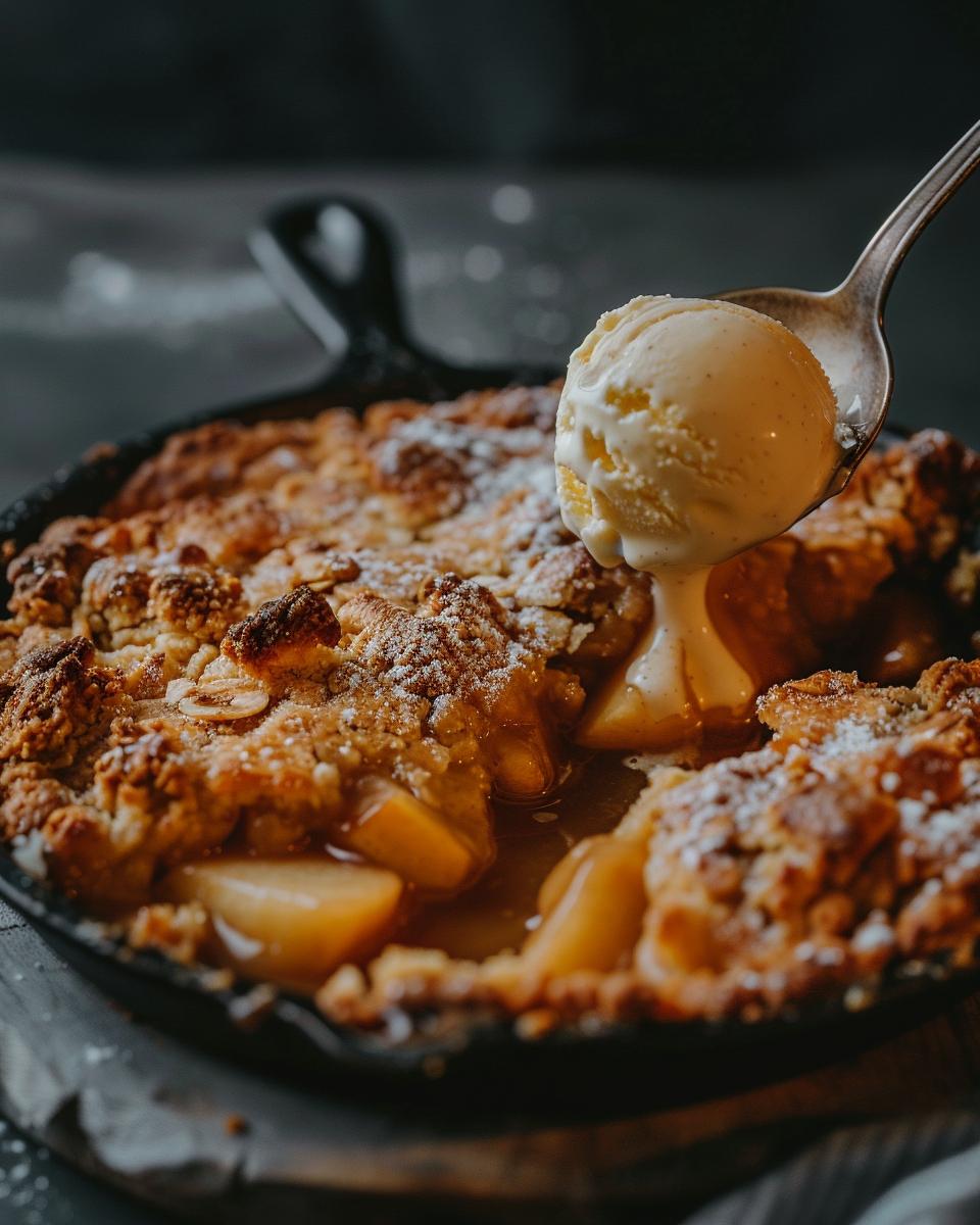 Ingredients Needed for Apple Cobbler Ingredients needed for apple cobbler recipe: apples, sugar, flour, butter, cinnamon, and nutmeg.