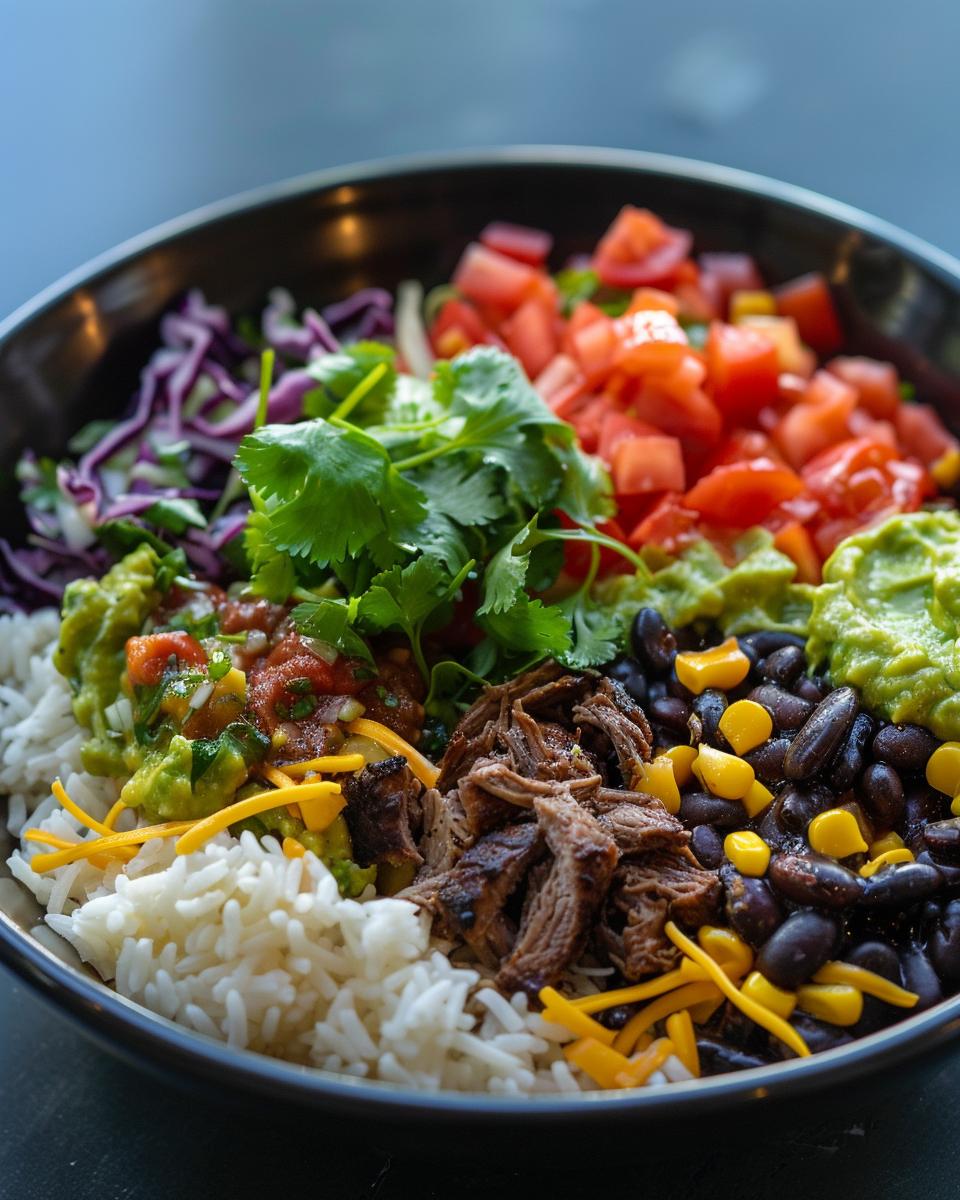 Ingredients Needed for a Chipotle Bowl