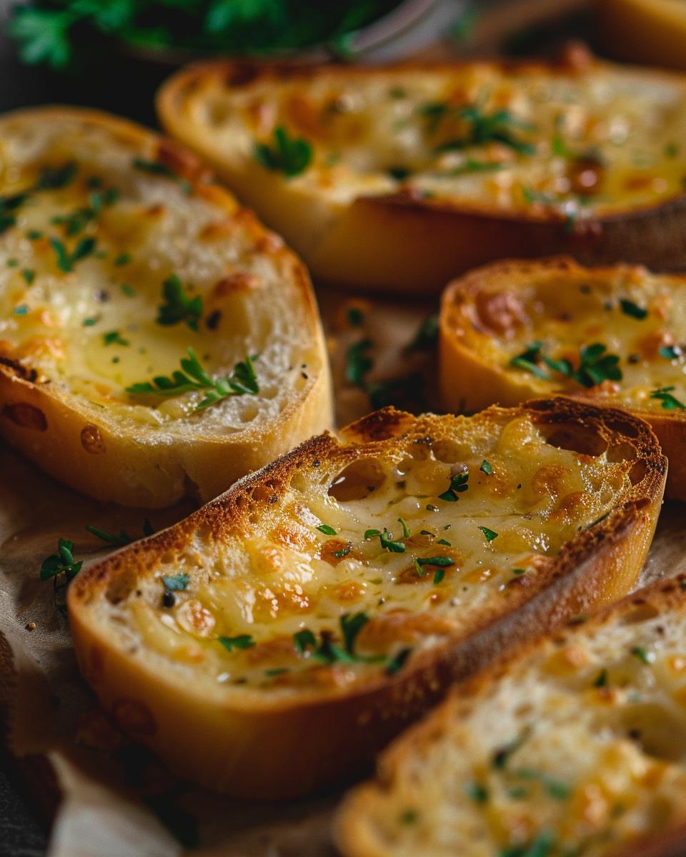 Ingredients Needed to Make Easy Garlic Bread Ingredients needed for an easy garlic bread recipe, including garlic, butter, and Italian bread.