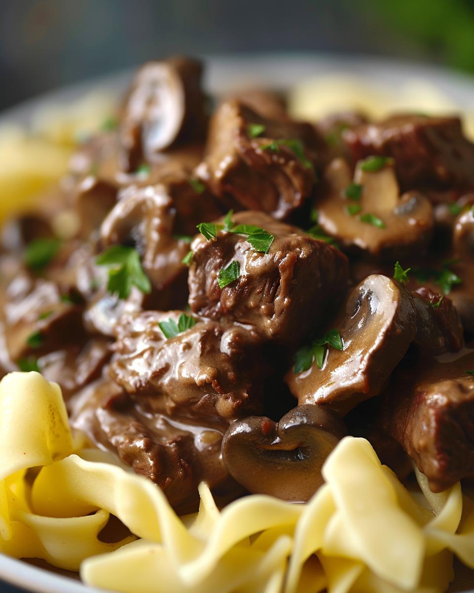 Ingredients Needed to Make Stroganoff