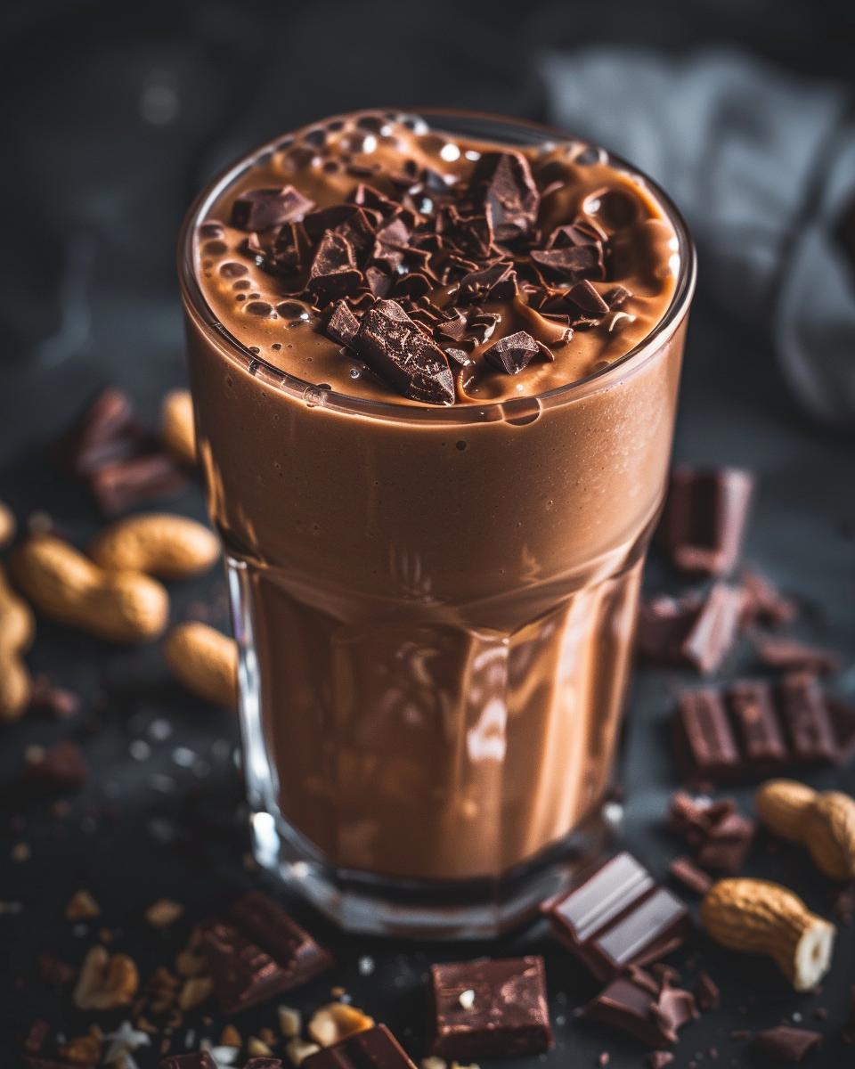 Ingredients for Peanut Butter Cup Smoothie