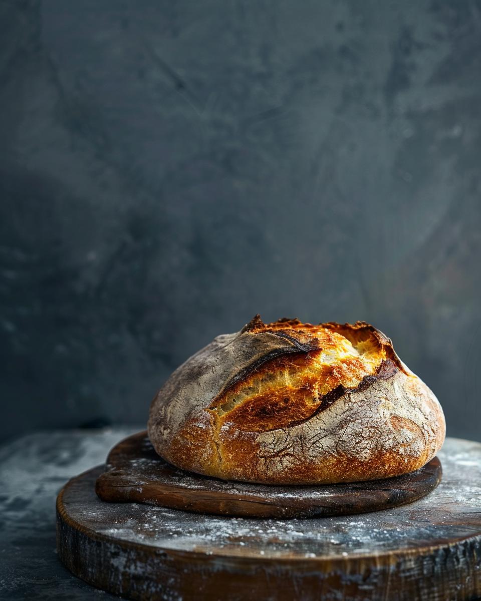 Serving and Storing 3 Ingredient Bread