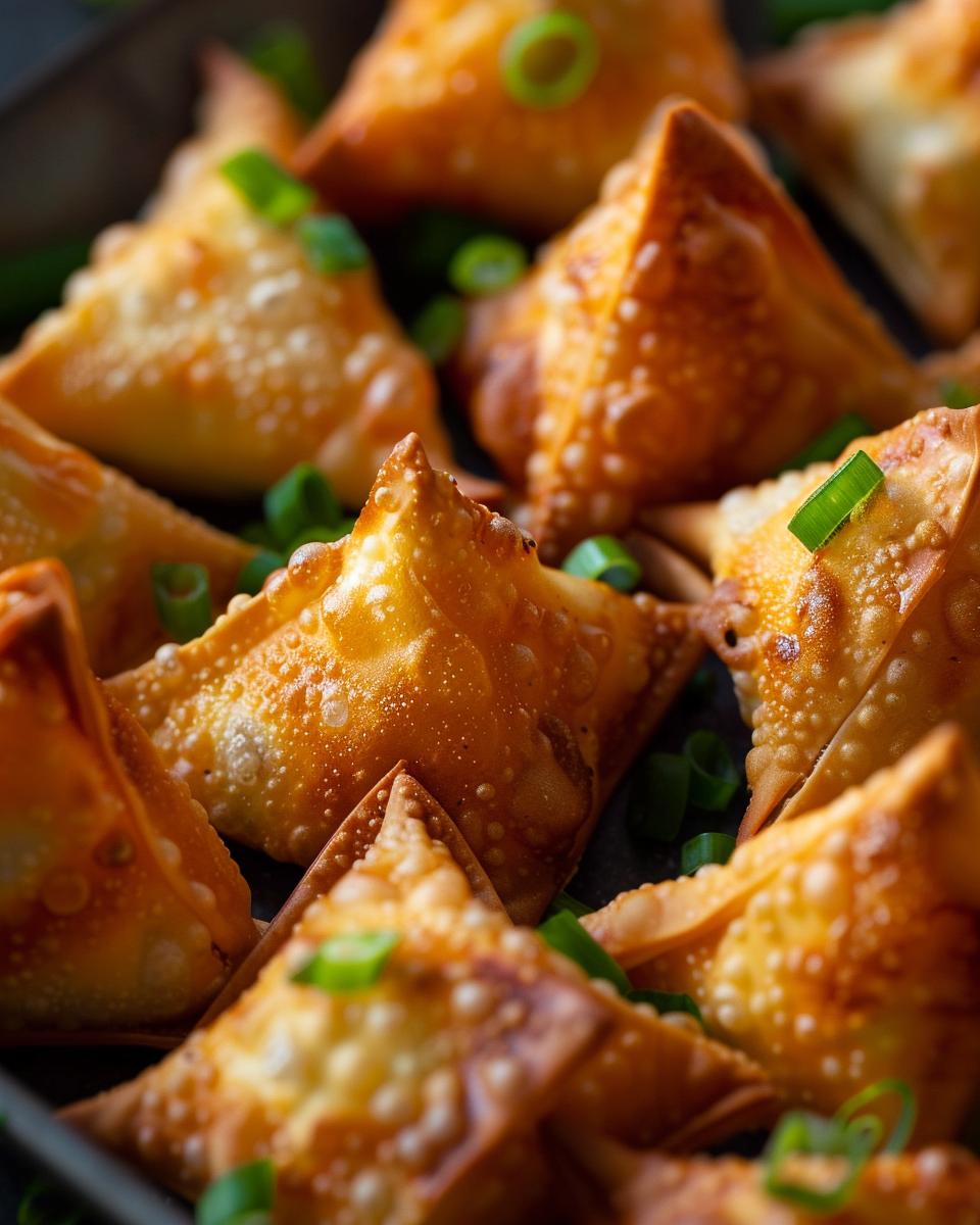 Serving and Storing Cream Cheese Rangoons