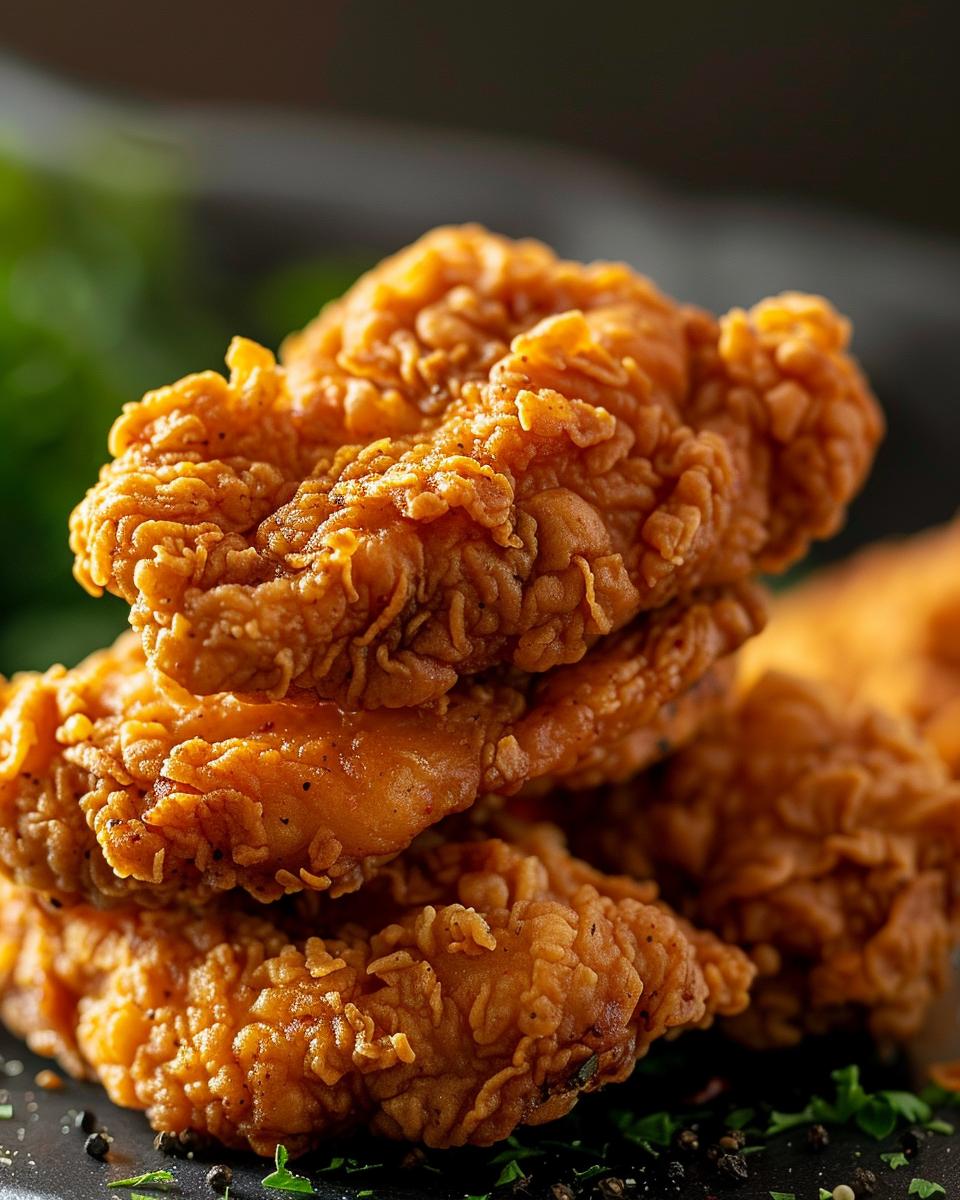 Serving and Storing KFC-Style Chicken