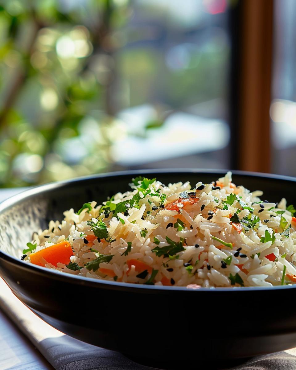 Serving and Storing Longhorn Rice