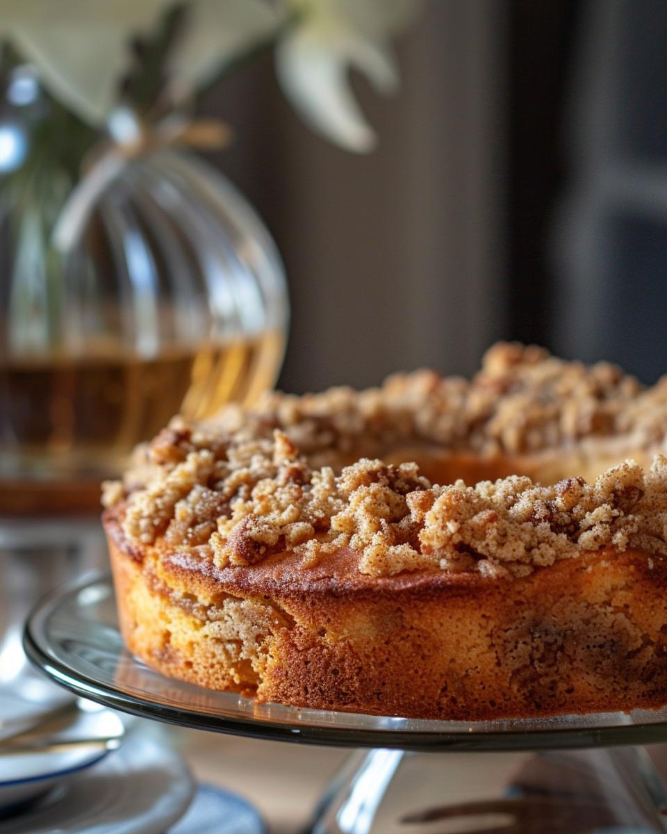 Serving and Storing Starbucks Coffee Cake