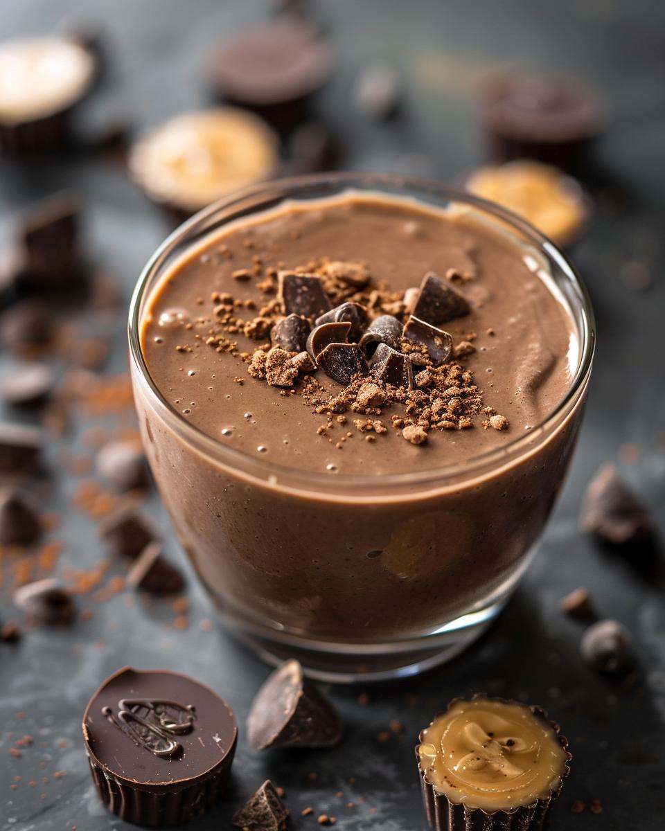 Serving and Storing Your Peanut Butter Cup Smoothie