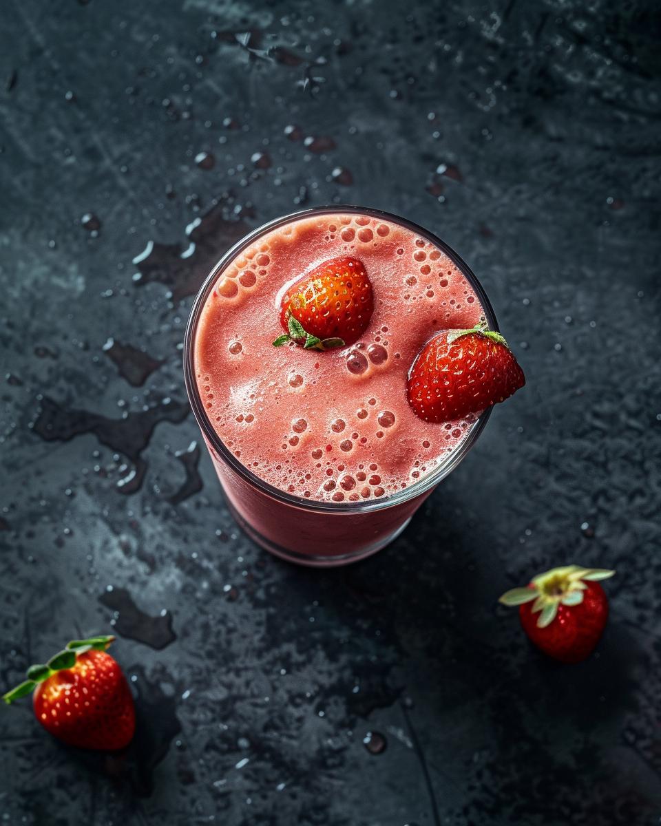 Serving and Storing Your Strawberry Hulk Smoothie