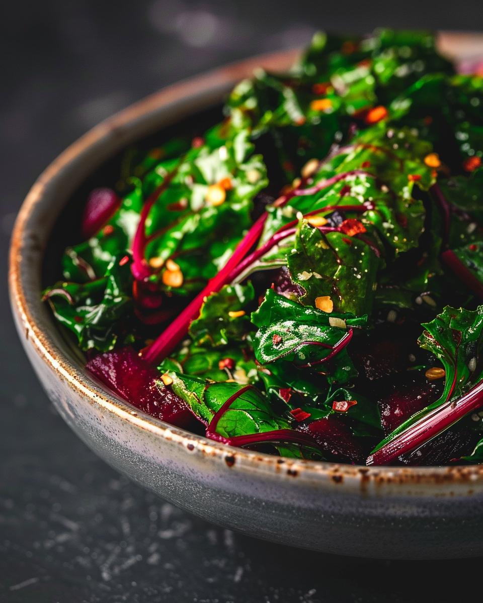 Step-by-Step Guide on How to Make Beet Greens with Garlic and Lemon