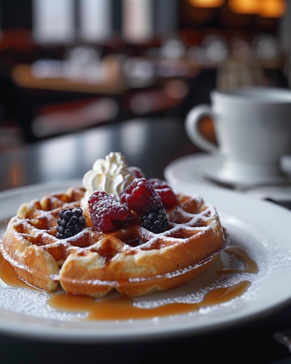 Step-by-Step Guide on How to Make Waffles Alt text: