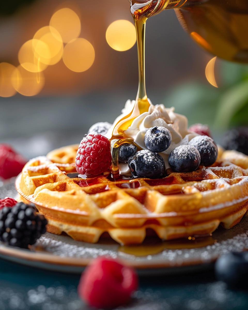 The Ingredients Needed to Make Classic Buttermilk Waffles