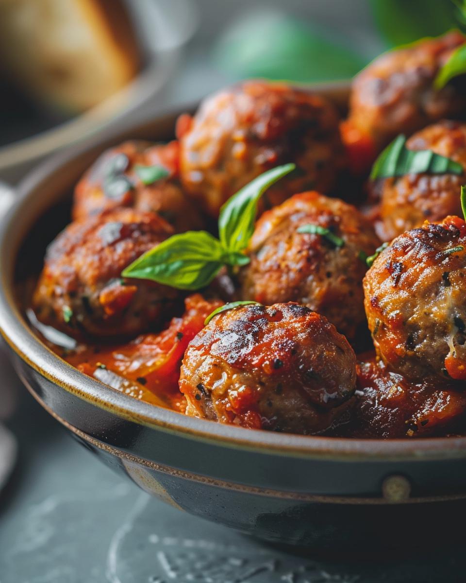 The Ingredients Needed to Make Easy Meatballs Ingredients for easy meatball recipe: ground beef, breadcrumbs, eggs, spices, and herbs.