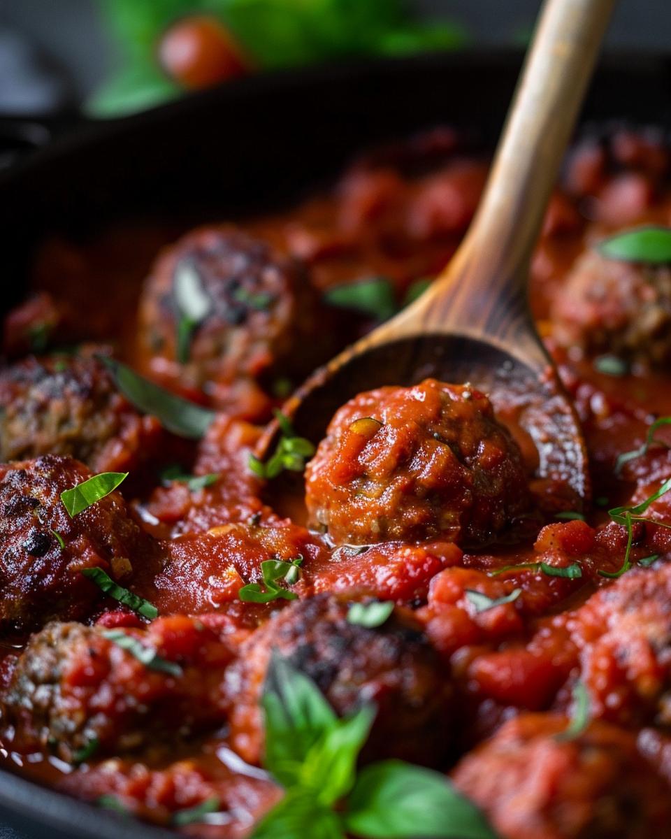 The Ingredients Needed to Make Sunday Gravy Ingredients for authentic Sunday gravy recipe, including tomatoes, meat, garlic, and spices.