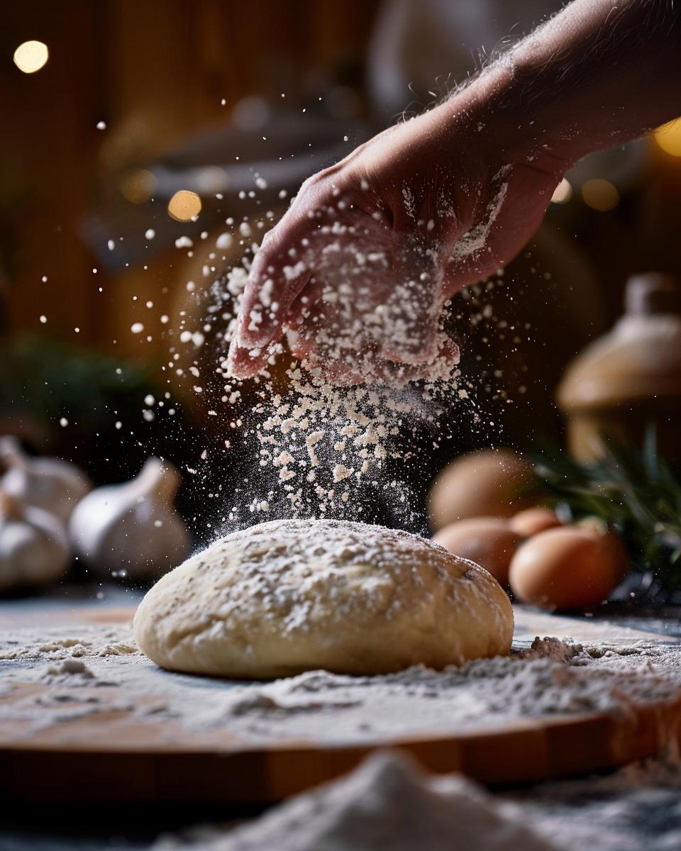 The Ingredients Needed to Make the Recipe Calculator Ingredients for using the recipe calculator effectively laid out on a wooden countertop.