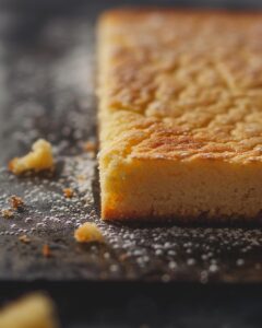 "Delicious gluten free cornbread recipe served on a rustic wooden table with honey drizzle."