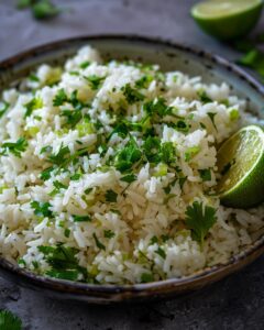 "Easy cilantro lime rice recipe, ingredients and tools for all skill levels"