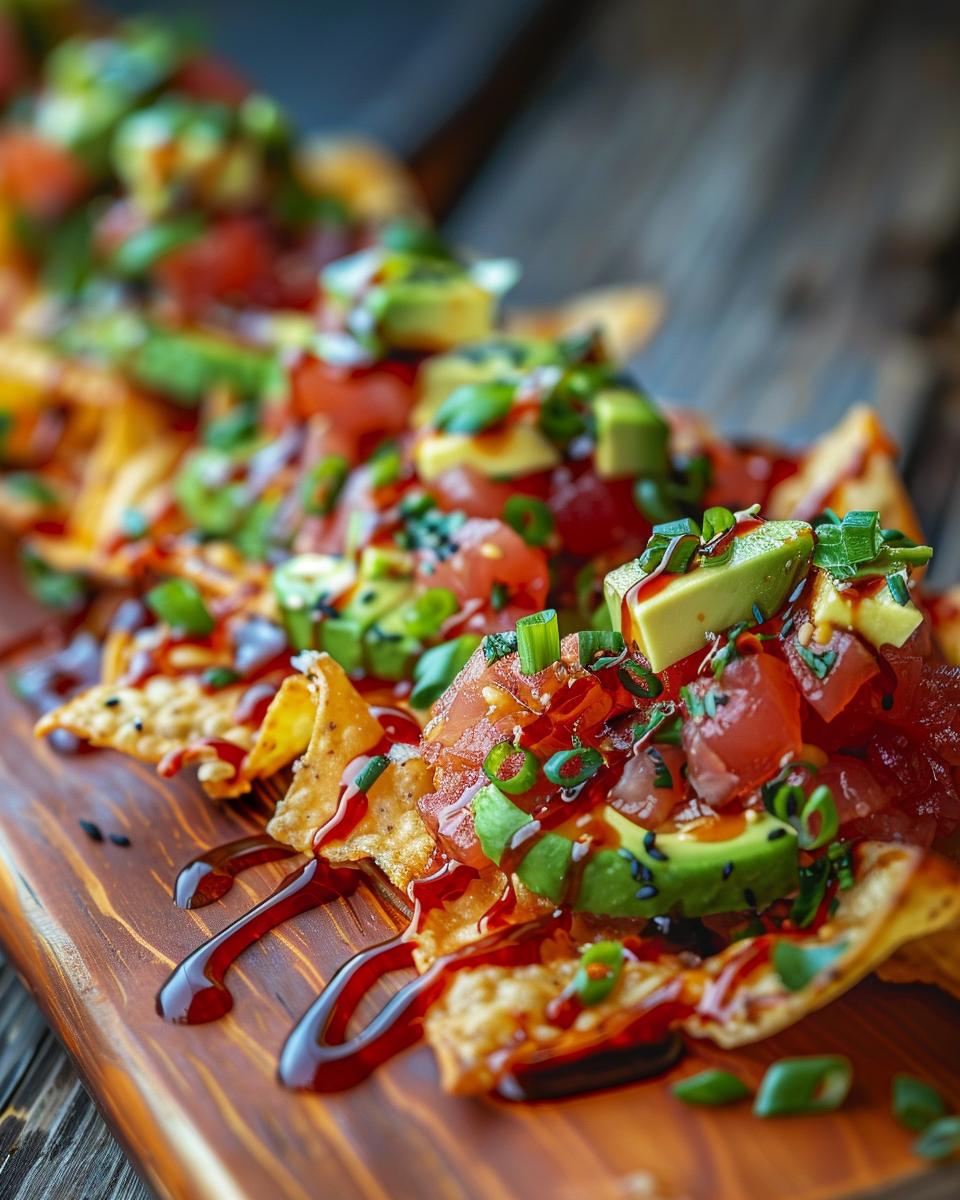 Ingredients Needed to Make Poke Nachos
