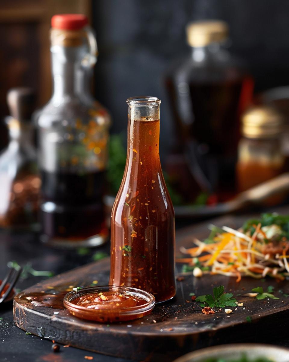 Serving and Storing Ideas and Tips Serving and storing tips for homemade tiger sauce recipe ideas in kitchen setting.