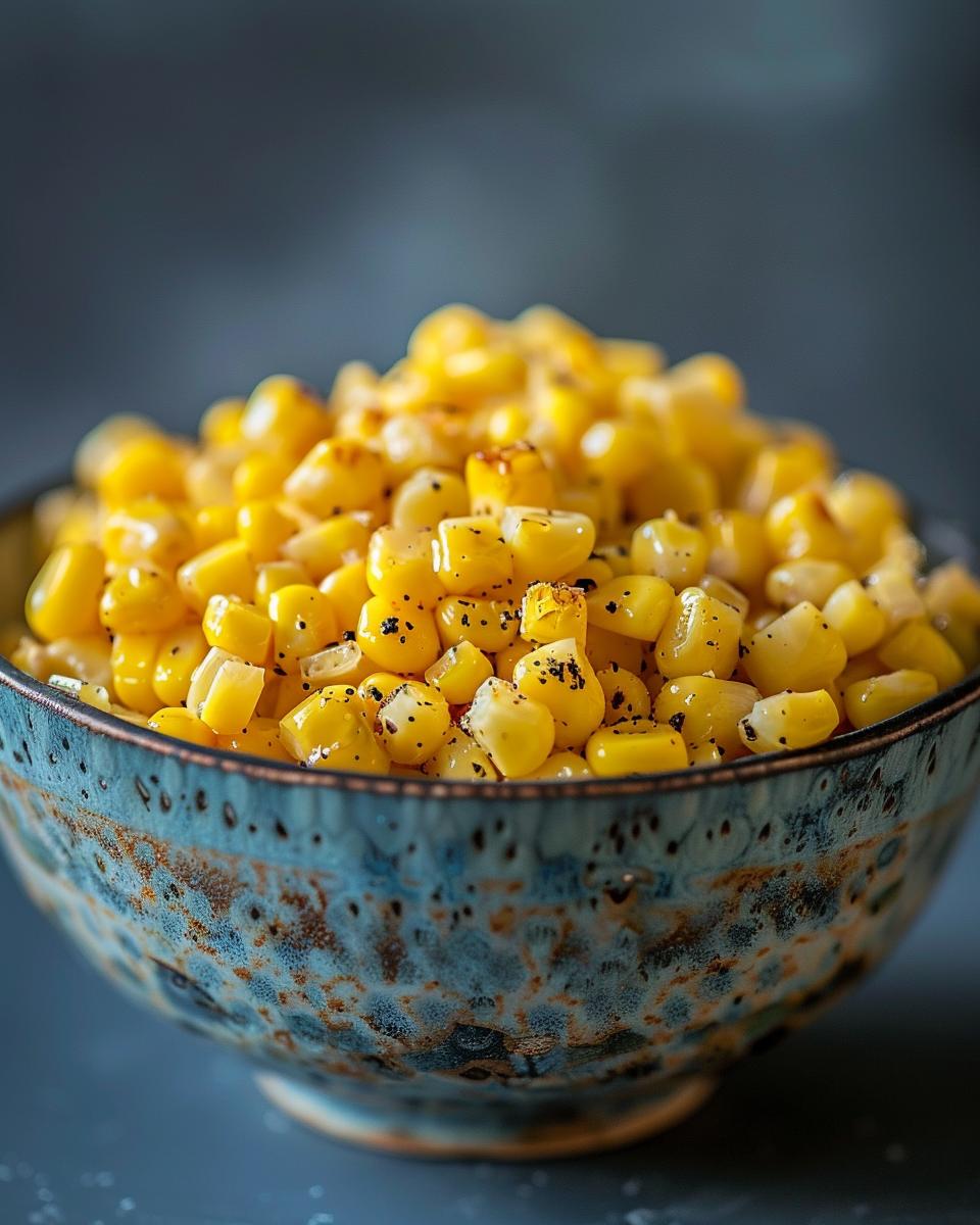 Serving and Storing Ideas and Tips Texas Roadhouse buttered corn served in a bowl, perfect for storing and reheating.