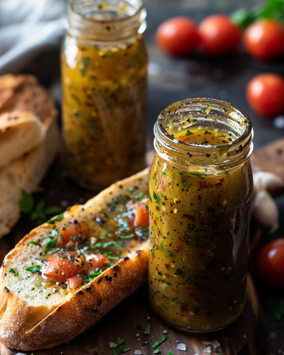 Step-by-Step Guide on How to Make Homemade Subway Vinaigrette Step-by-step guide to homemade Subway vinaigrette preparation with fresh ingredients.