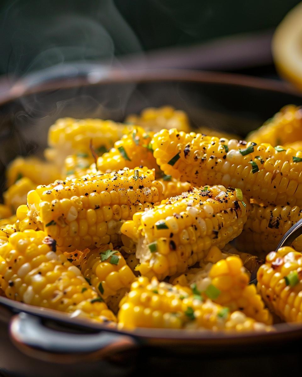 Step-by-Step Guide on How to Make Texas Roadhouse Buttered Corn Step-by-step guide to making Texas Roadhouse buttered corn in kitchen setting.