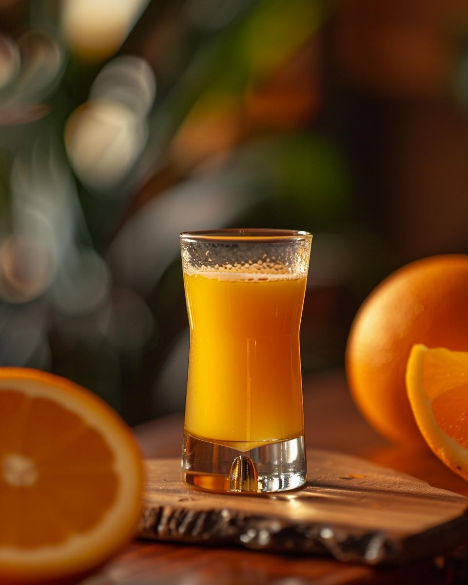 Step-by-Step Guide on How to Make the Orange Tea Shot Step-by-step guide illustrating how to make the perfect orange tea shot drink.