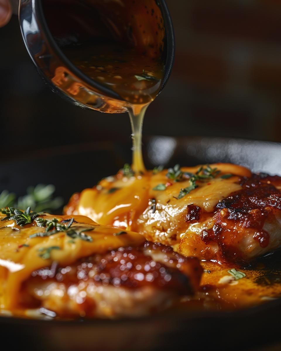 The Ingredients Needed to Make Bourbon Glaze Cheddar Bites