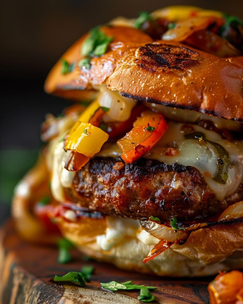 The Ingredients Needed to Make Hot Dago A variety of ingredients needed to make a delicious hot dago sandwich.