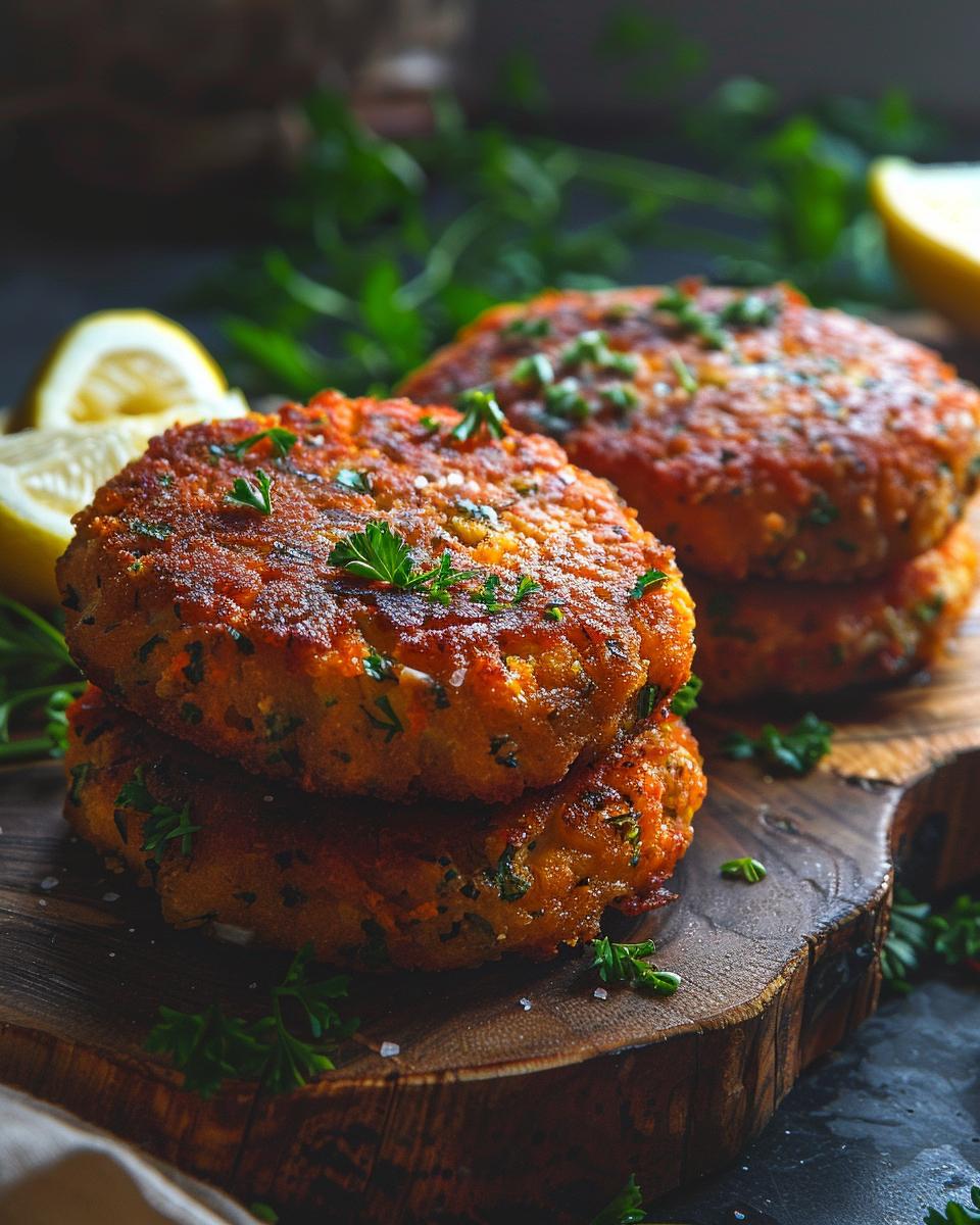 Serving and Storing Ideas and Tips Serving and storing ideas and tips for delicious recipe for salmon cakes, plated nicely.