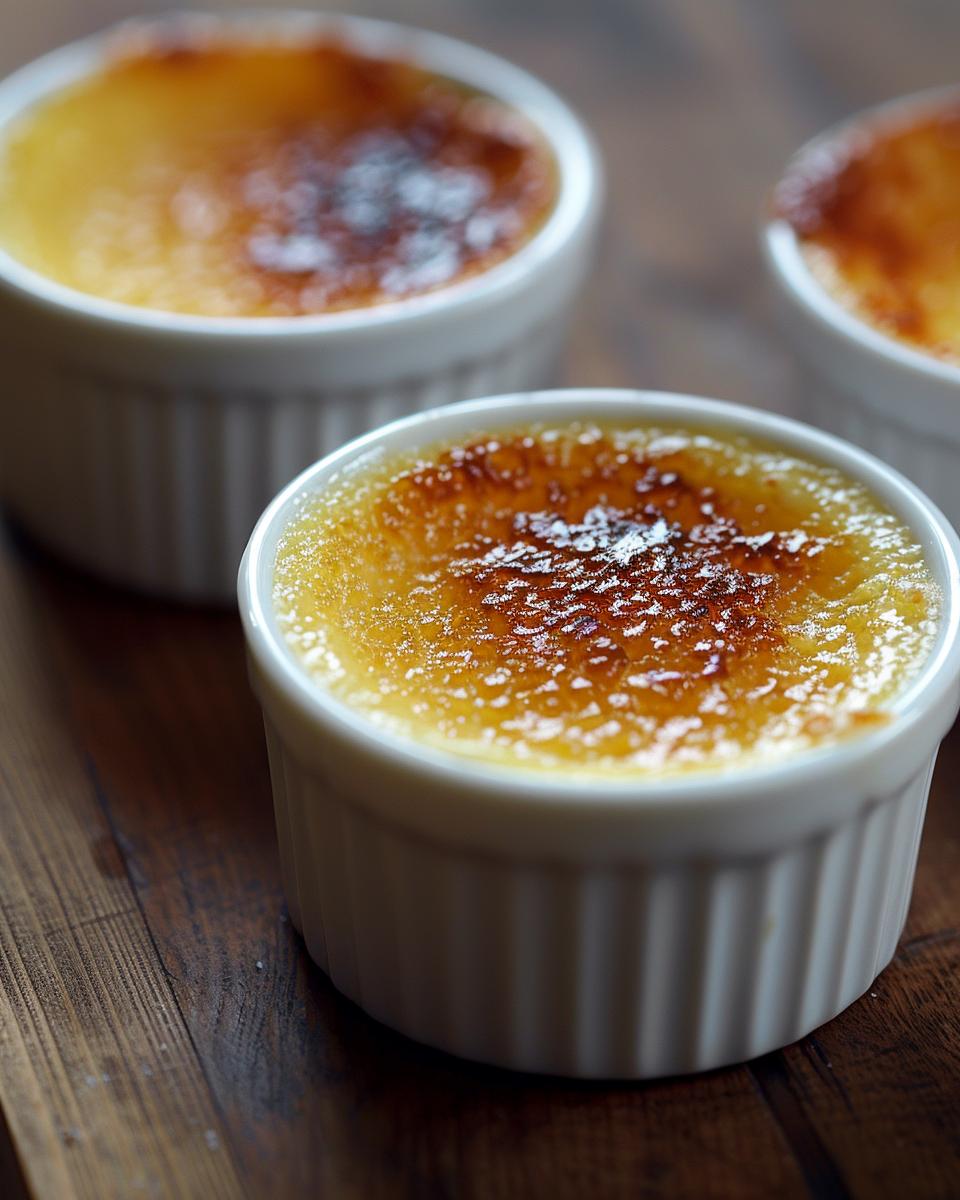 Step-by-Step Guide on How to Make Crème Brûlée Step-by-step guide showing the best creme brulee recipe with caramelized sugar topping.