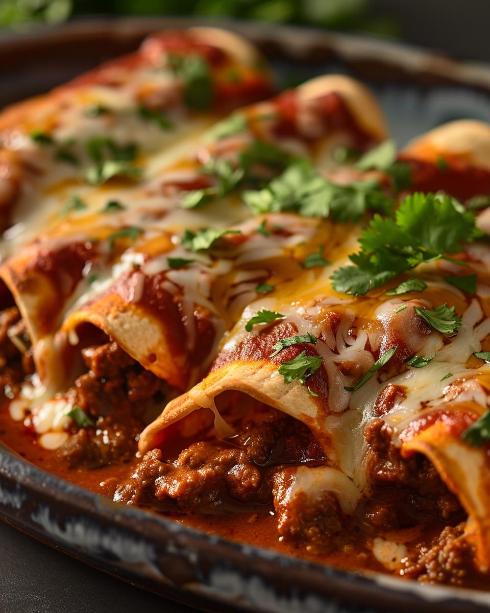 Step-by-Step Guide on How to Make Ground Beef Enchiladas Step-by-step guide to making a delicious ground beef enchilada recipe with easy instructions.