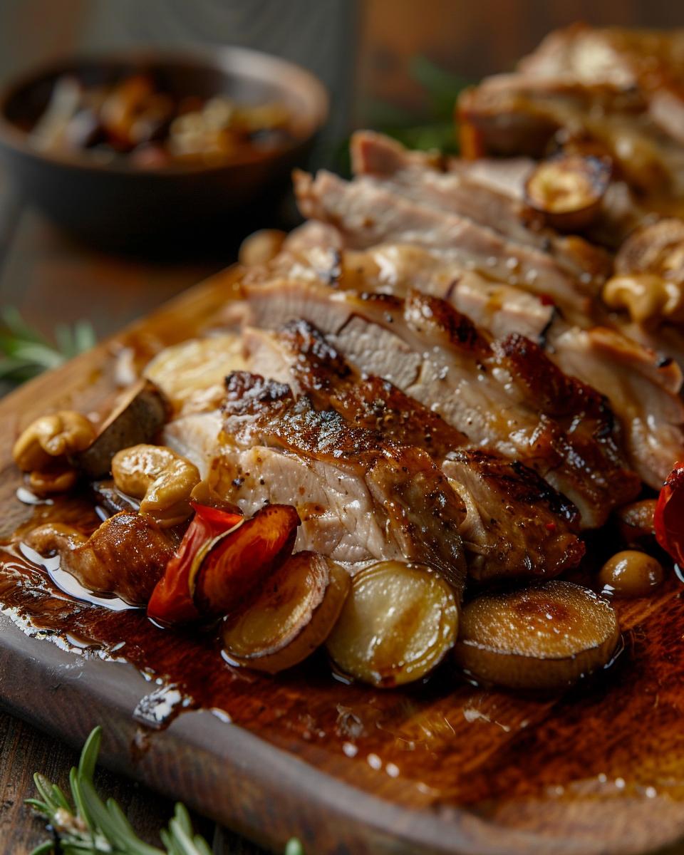 The Ingredients Needed to Make Pork Tenderloin Crock Pot Recipe Ingredients for pork tenderloin crock pot recipe arranged on a kitchen counter.