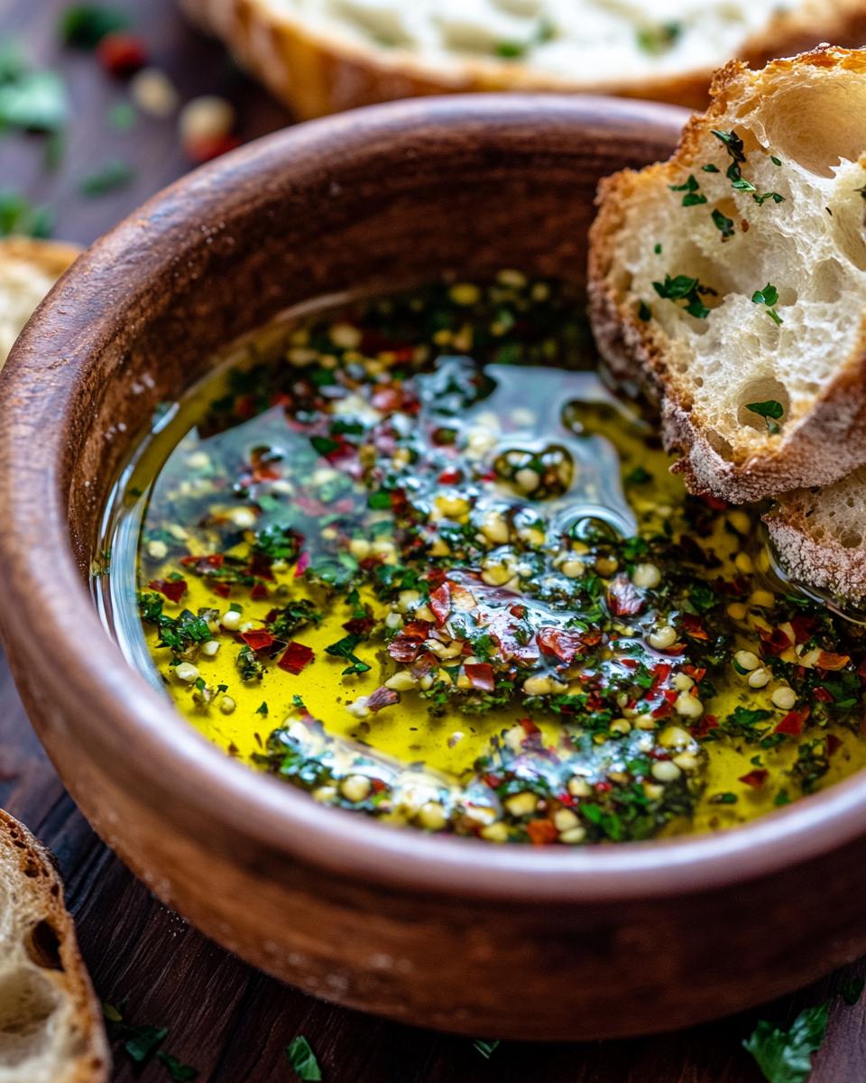 Ingredients Needed to Make Bread Dipping Oil