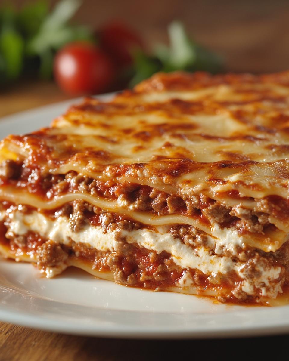 Serving and Storing Ideas and Tips Serving and storing tips for a lasagna recipe without ricotta cheese, with delicious layers.