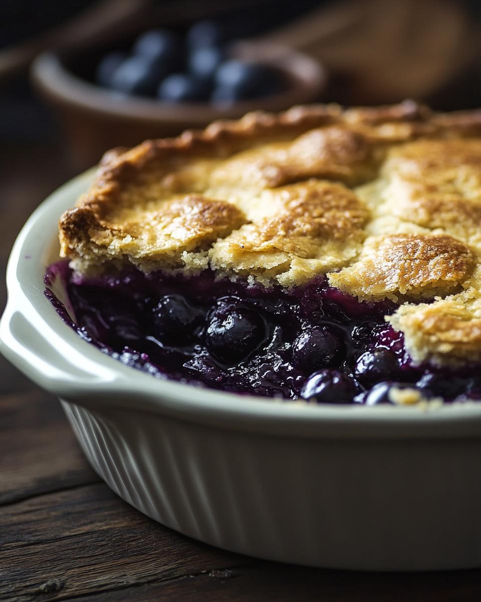 Step-by-Step Guide on How to Make Blueberry Cobbler Step-by-step guide on blueberry cobbler recipe easy with fresh blueberries and golden crust.