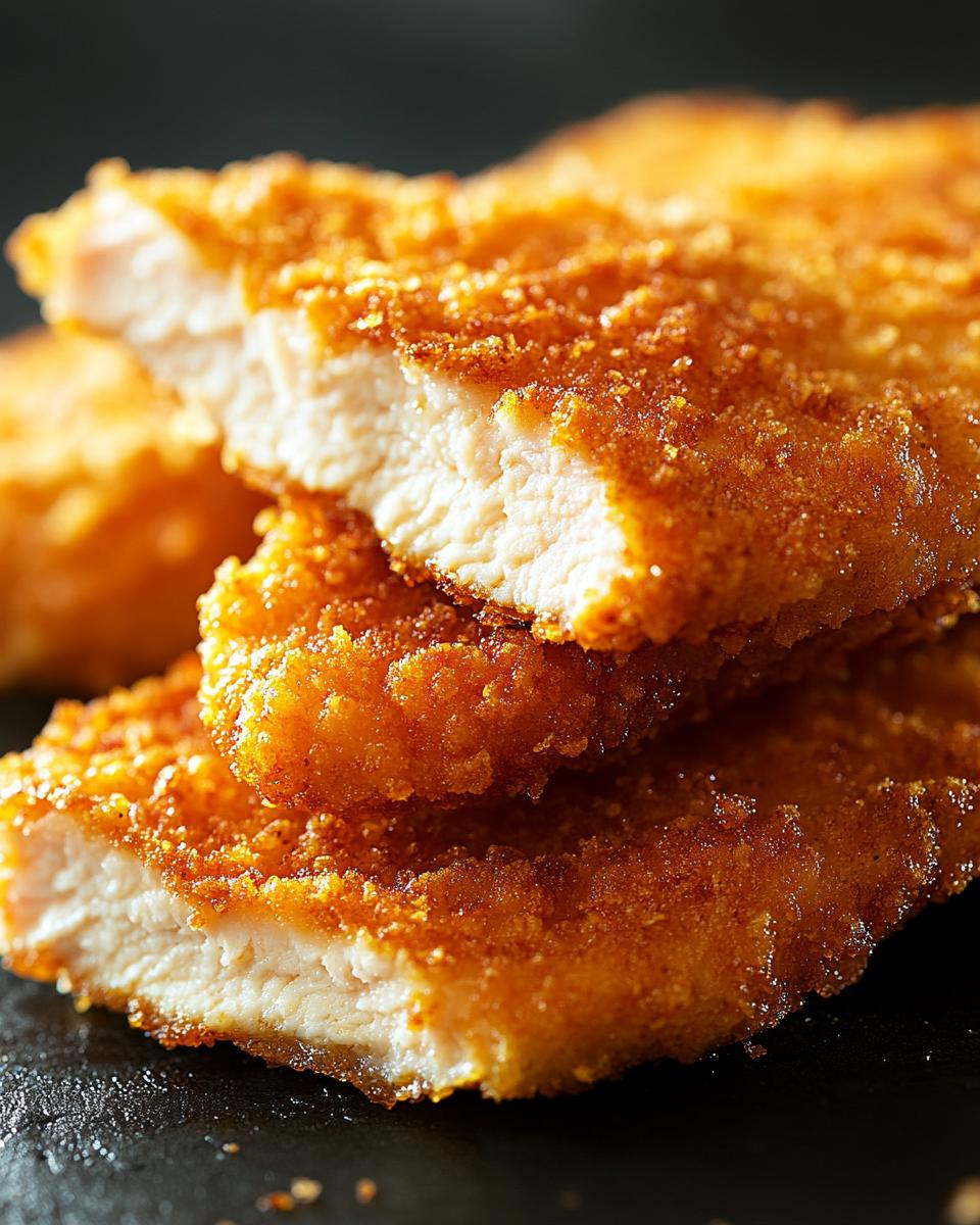 The Ingredients Needed to Make Ingredients for the best chicken cutlet recipe: chicken breasts, eggs, breadcrumbs, seasoning.
