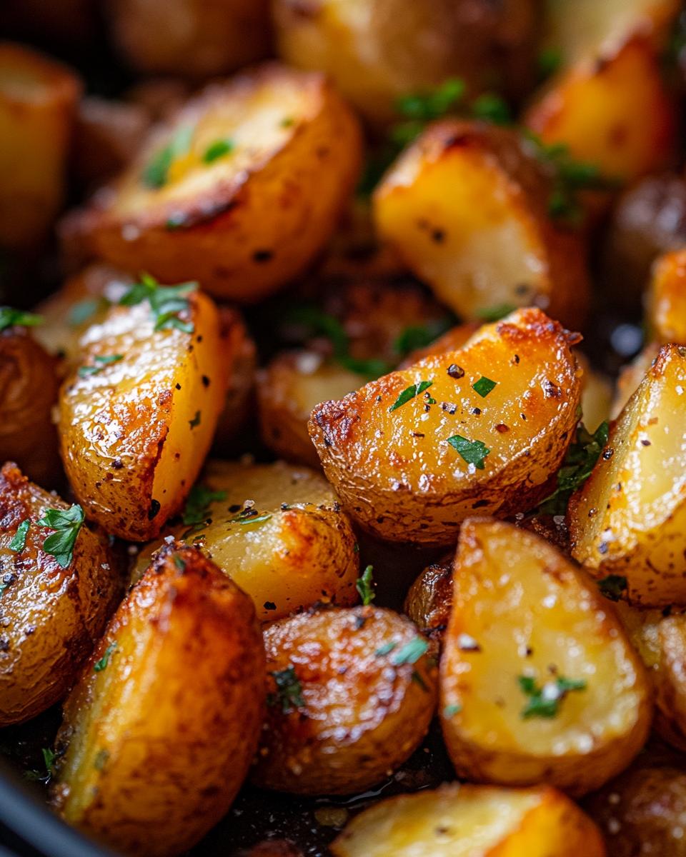 The Ingredients Needed to Make Air Fryer Potatoes Ingredients for air fryer potatoes recipe: potatoes, olive oil, seasoning, ready to cook.