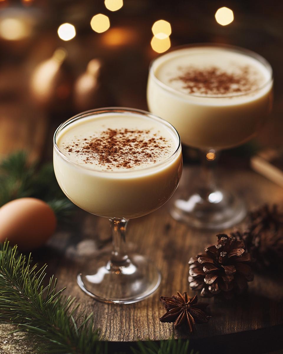 The Ingredients Needed to Make Eggnog with Alcohol Ingredients for eggnog recipe alcohol: eggs, milk, cream, sugar, nutmeg, liquor.