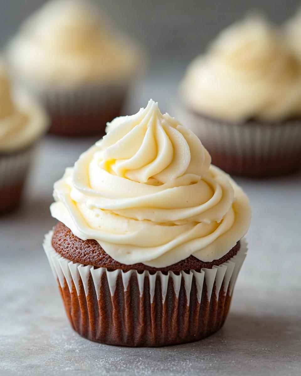 The Ingredients Needed to Make Frosting Without Powdered Sugar Ingredients for frosting recipe without powdered sugar arranged on a kitchen countertop.