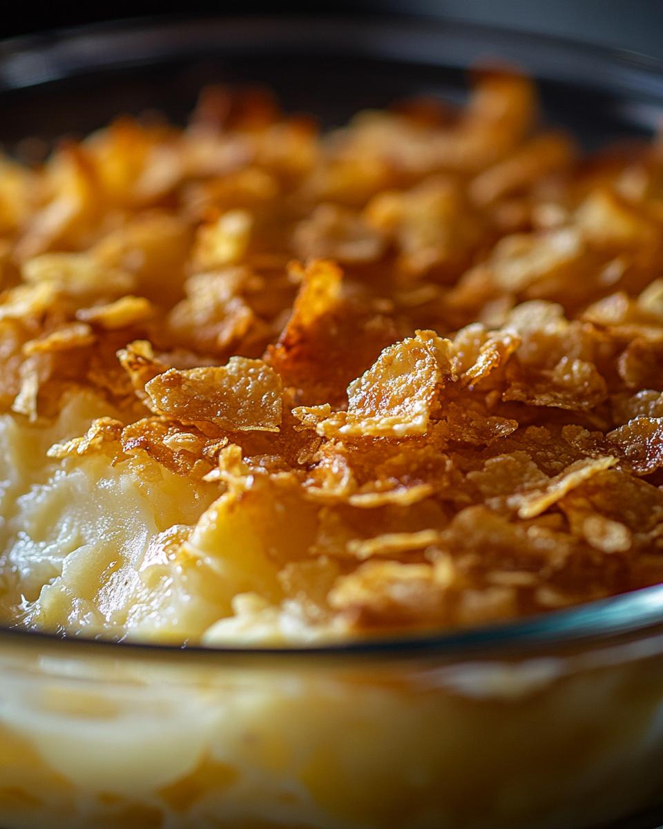The Ingredients Needed to Make Funeral Potatoes Ingredients for a funeral potatoes recipe easy: cheese, hash browns, sour cream, onions.