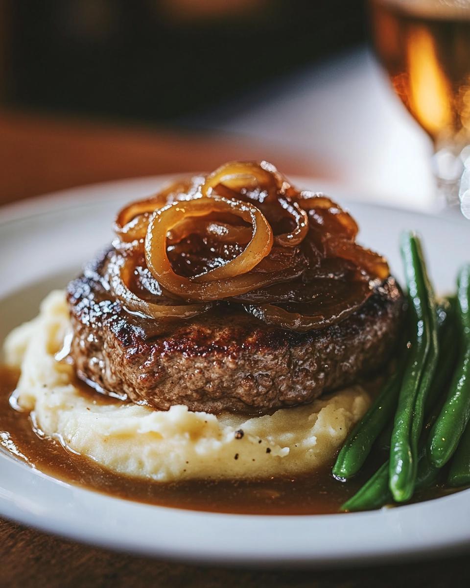 Step-by-Step Guide on How to Make Hamburger Steak Recipe for hamburger steak: Step-by-step guide with ingredients and cooking instructions.
