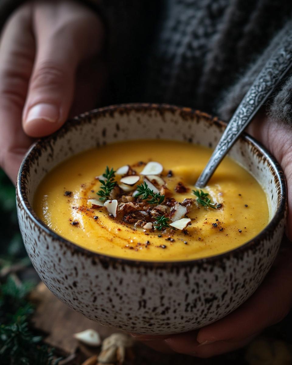 Step-by-Step Guide on How to Make Panera Autumn Squash Soup Step-by-step guide preparing Panera autumn squash soup recipe with fresh ingredients.