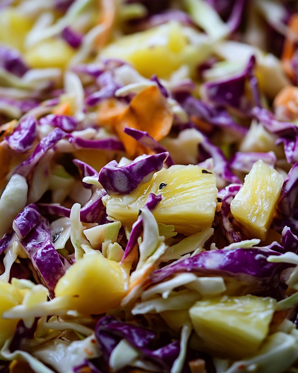 Step-by-Step Guide on How to Make Pineapple Coleslaw